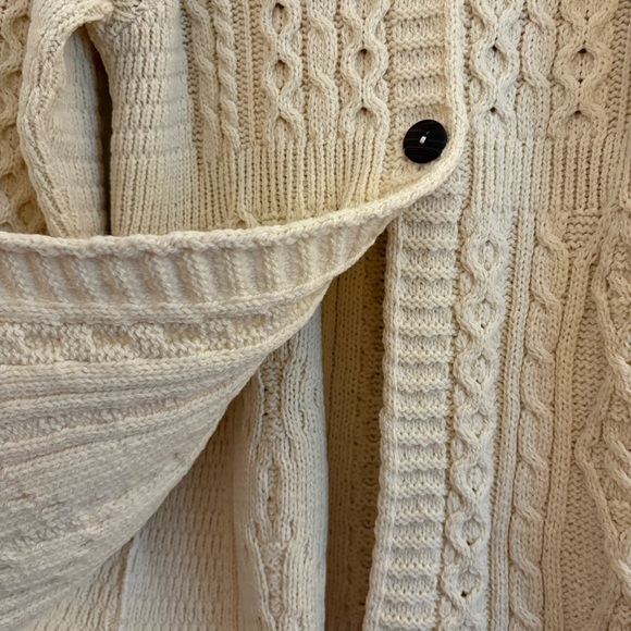 100% merino wool a-line cardigan - Picture 3 of 9